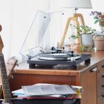 ⁦Audio-Technica AT-LPW30BK قرص دوار يدوي بالكامل يعمل بحزام⁩ - الصورة ⁦11⁩