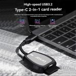 ⁦قارئ Lexar Professional USB-C ثنائي الفتحات لبطاقات SD وmicroSD LRW470U-RNHNG⁩ - الصورة ⁦8⁩