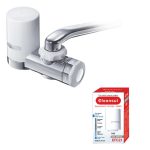 ⁦مجموعة فلتر مياه الصنبور MITSUBISHI Cleansui EF201 + EFC21 (مجموعة آلة واحدة مع خرطوشين)⁩ - الصورة ⁦2⁩