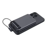 ⁦XPower MagNetoPlus Q10 Pro سبيكة ألومنيوم 10000mAh 45W PD3.0 حامل كابل مدمج وشاشة رقمية بنك طاقة مغناطيسي QI2⁩ - الصورة ⁦19⁩