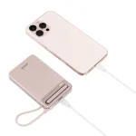 ⁦XPower MagNetoPlus Q10 Pro سبيكة ألومنيوم 10000mAh 45W PD3.0 حامل كابل مدمج وشاشة رقمية بنك طاقة مغناطيسي QI2⁩ - الصورة ⁦28⁩