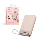 ⁦XPower MagNetoPlus Q10 Pro سبيكة ألومنيوم 10000mAh 45W PD3.0 حامل كابل مدمج وشاشة رقمية بنك طاقة مغناطيسي QI2⁩ - الصورة ⁦13⁩