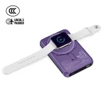 ⁦بنك طاقة XPower x Sanrio Kuromi M10C+ متعدد الوظائف 6 في 1 سعة 10000mAh مع شحن سريع لاسلكي مغناطيسي 20W PD3.0+ (معتمد 3C)⁩ - الصورة ⁦7⁩