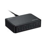 ⁦شاحن سطح مكتب سريع XPower PHOTON320 بقوة 320 واط و10 منافذ مع PD3.1/PPS⁩ - الصورة ⁦3⁩