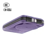 ⁦بنك طاقة XPower x Sanrio Kuromi M10C+ متعدد الوظائف 6 في 1 سعة 10000mAh مع شحن سريع لاسلكي مغناطيسي 20W PD3.0+ (معتمد 3C)⁩ - الصورة ⁦3⁩