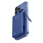 ⁦بنك طاقة لاسلكي مغناطيسي XPower MAGNETO 10 Qi2 بشاشة رقمية وسعة 10000mAh وقدرة 45W مع تقنية PD3.0⁩ - الصورة ⁦15⁩