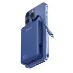 ⁦بنك طاقة لاسلكي مغناطيسي XPower MAGNETO 10 Qi2 بشاشة رقمية وسعة 10000mAh وقدرة 45W مع تقنية PD3.0⁩ - الصورة ⁦5⁩