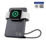 ⁦XPower MagNetoPlus Q10 Pro سبيكة ألومنيوم 10000mAh 45W PD3.0 حامل كابل مدمج وشاشة رقمية بنك طاقة مغناطيسي QI2⁩ - الصورة ⁦7⁩