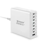 ⁦شاحن سطح مكتب XPower GX200B 200 واط بـ 8 منافذ بتقنية PD3.0/PPS وGaN⁩ - الصورة ⁦6⁩