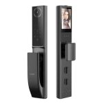 ⁦قفل ثقب الباب ببصمة الوجه THANKO X1 (يشمل التركيب)⁩ - الصورة ⁦2⁩