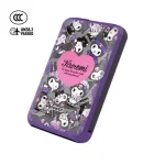 ⁦بنك طاقة XPower x Sanrio Kuromi M10C+ متعدد الوظائف 6 في 1 سعة 10000mAh مع شحن سريع لاسلكي مغناطيسي 20W PD3.0+ (معتمد 3C)⁩ - الصورة ⁦2⁩