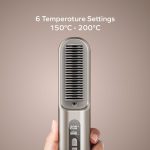 ⁦MOMAX - مشط فرد الشعر الأيوني السلبي اللاسلكي الأنيق للسفر 1-Care (لون التيتانيوم) (HL19L)⁩ - الصورة ⁦13⁩