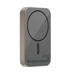 ⁦بنك طاقة مغناطيسي رفيع للغاية MOMAX Q.Mag X1 بسعة 10000mAh - تيتانيوم [ضمان لمدة عامين]⁩ - الصورة ⁦3⁩