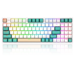 ⁦كيبورد ألعاب ميكانيكي لاسلكي ريدراجون K643WGC-RGB-PRO VEIGAR 94 مفتاح بلوتوث+2.4G+سلكي [ضمان لمدة سنة واحدة]⁩ - الصورة ⁦9⁩