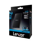 ⁦Lexar®️ SL300 محرك أقراص صلبة خارجي محمول - 1 تيرابايت⁩ - الصورة ⁦4⁩