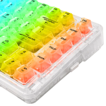 ⁦كيبورد ألعاب لاسلكي Redragon K649 PRO 82 مفتاحًا قابلًا للتبديل الساخن - محور كريستال شفاف [ضمان لمدة سنة واحدة]⁩ - الصورة ⁦5⁩