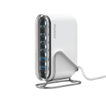 ⁦محطة شحن سطحية MOMAX 1-Charge Flow+ بقوة 120 واط وست منافذ إخراج بتقنية GaN⁩ - الصورة ⁦6⁩