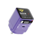 ⁦MOMAX 1-CHARGE+ شاحن GaN بمنفذ واحد 65 وات مع كابل USB-C قابل للسحب⁩ - الصورة ⁦3⁩