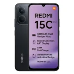 ⁦XIAOMI Redmi 15C منتصف الليل الأسود 8 جيجابايت رام 256 جيجابايت⁩ - الصورة ⁦2⁩