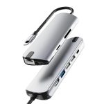 DIGIBAL 9 في 1 HDMI PD Type C موسع متعدد الوظائف