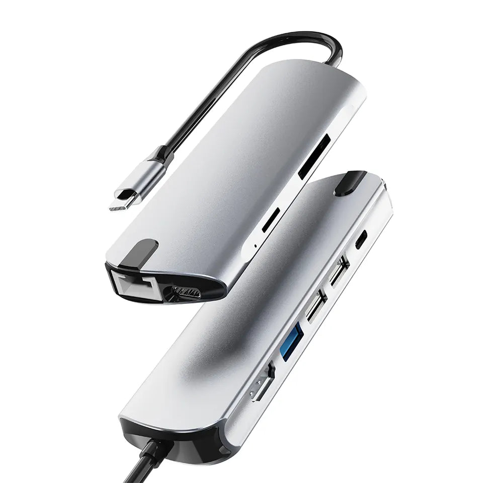 digibal-9-in-1-hdmi-pd-type-c-digibal-online-262758.jpg DIGIBAL 9 في 1 HDMI PD Type C موسع متعدد الوظائف - الصورة 1