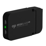 ⁦شاحن EGO 65W Brisk Blade Pro جال نيتريد القابل للطي⁩ - الصورة ⁦2⁩