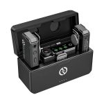 Hollyland Lark Max Duo مايكروفون لاسلكي مجموعة مايكروفون لاسلكي واحد إلى اثنين (TX + TX + RX)