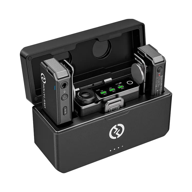 hollyland-lark-max-duo-wireless-microphone-tx-tx-rx-digibal-online-438845.jpg Hollyland Lark Max Duo مايكروفون لاسلكي مجموعة مايكروفون لاسلكي واحد إلى اثنين (TX + TX + RX) - الصورة 1