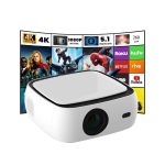 ⁦جهاز العرض DIGIBAL C380 بدقة 1080P و400 لومن ANSI عالي الوضوح -😍تجربة لمدة 7 أيام😍 نتفليكس، عرض الشاشة، HDMI لأجهزة الألعاب، التركيز التلقائي وتصحيح الانحراف التلقائي (نسخة)⁩ - الصورة ⁦5⁩