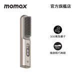 ⁦MOMAX - مشط فرد الشعر الأيوني السلبي اللاسلكي الأنيق للسفر 1-Care (لون التيتانيوم) (HL19L)⁩ - الصورة ⁦2⁩