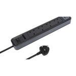 ⁦Targus شاحن سريع 42 واط PD لوح تمديد TYPE-C بـ 4 منافذ وحماية من الصواعق APs20AP-50⁩ - الصورة ⁦5⁩